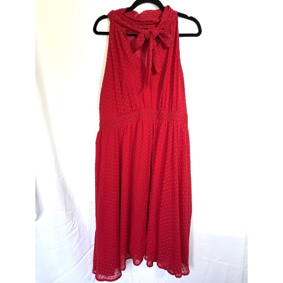 Torrid Retro Chic Dress Size 16 Sleeveless Red - Picture 1 of 7